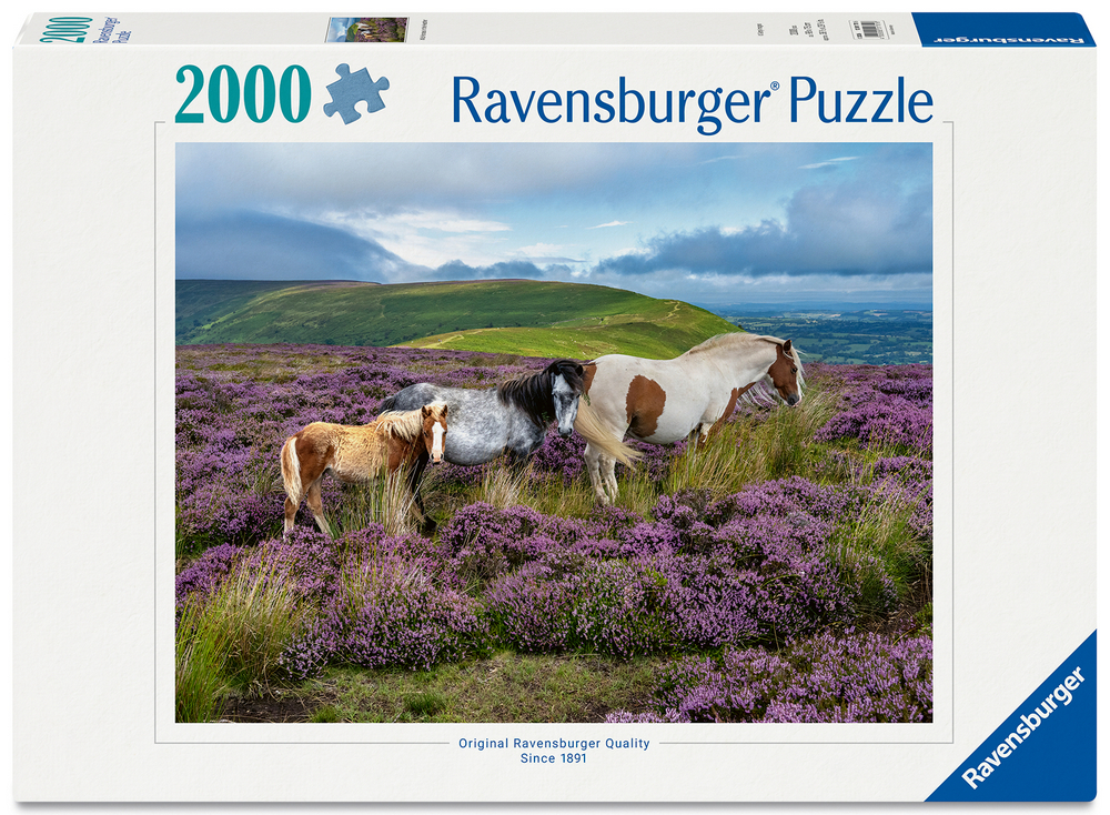 Ravensburger Puslespil - Lyngens skønhed, 2000 brikker