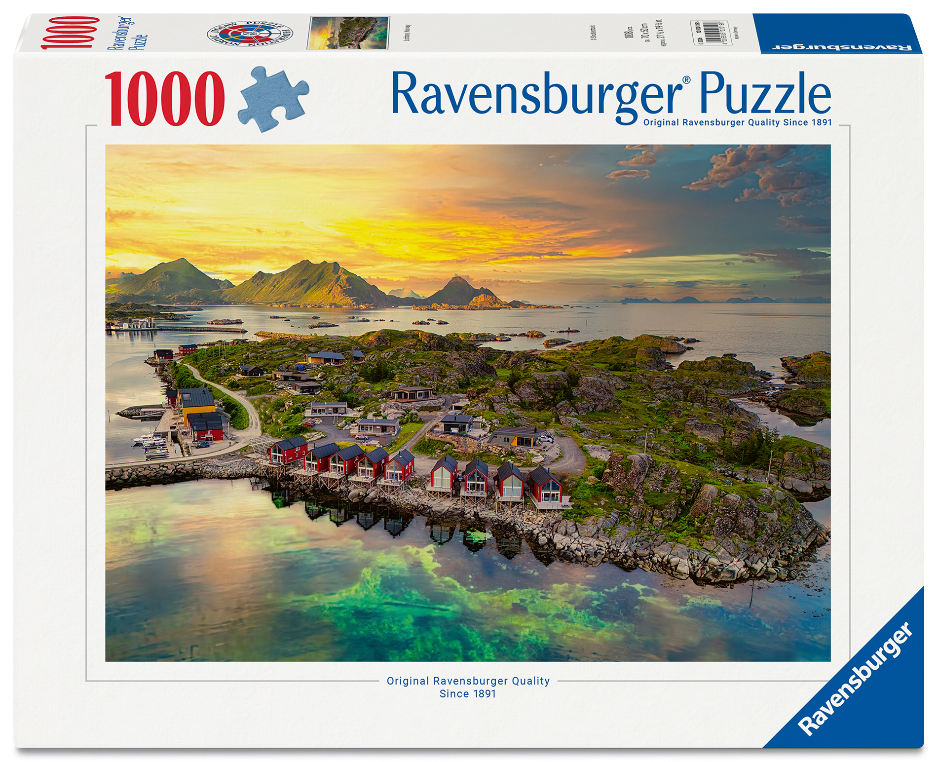 Ravensburger Puslespil - Norge: Lofoten, 1000 brikker