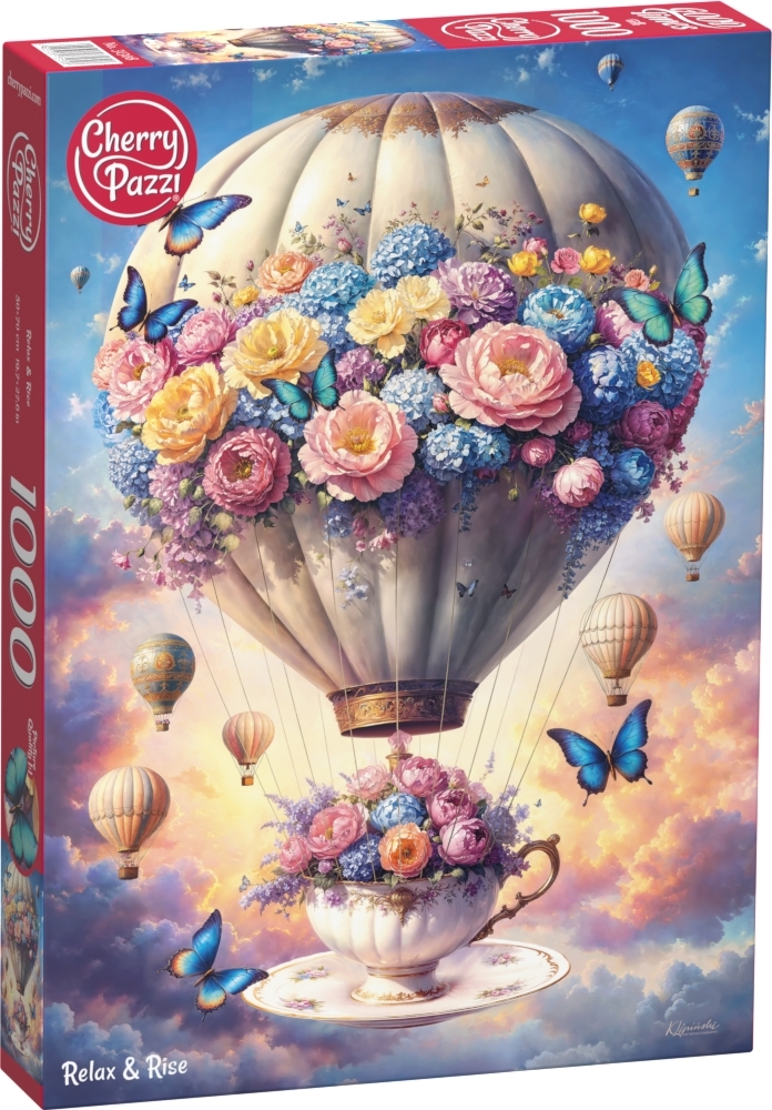 Blomsterballonens rejse, 1000 brikker