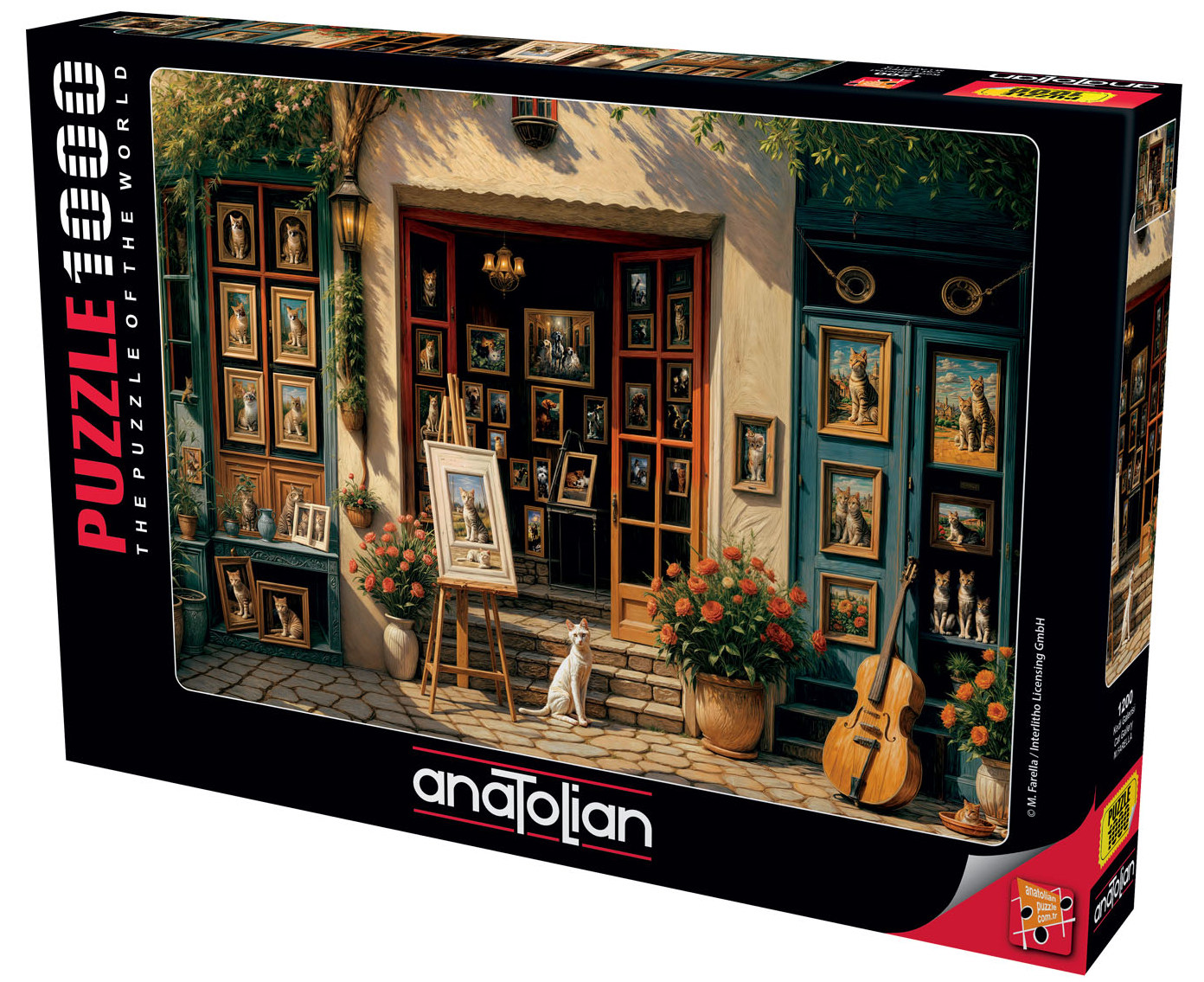 Farella: Kattene galleri, 1000 brikker