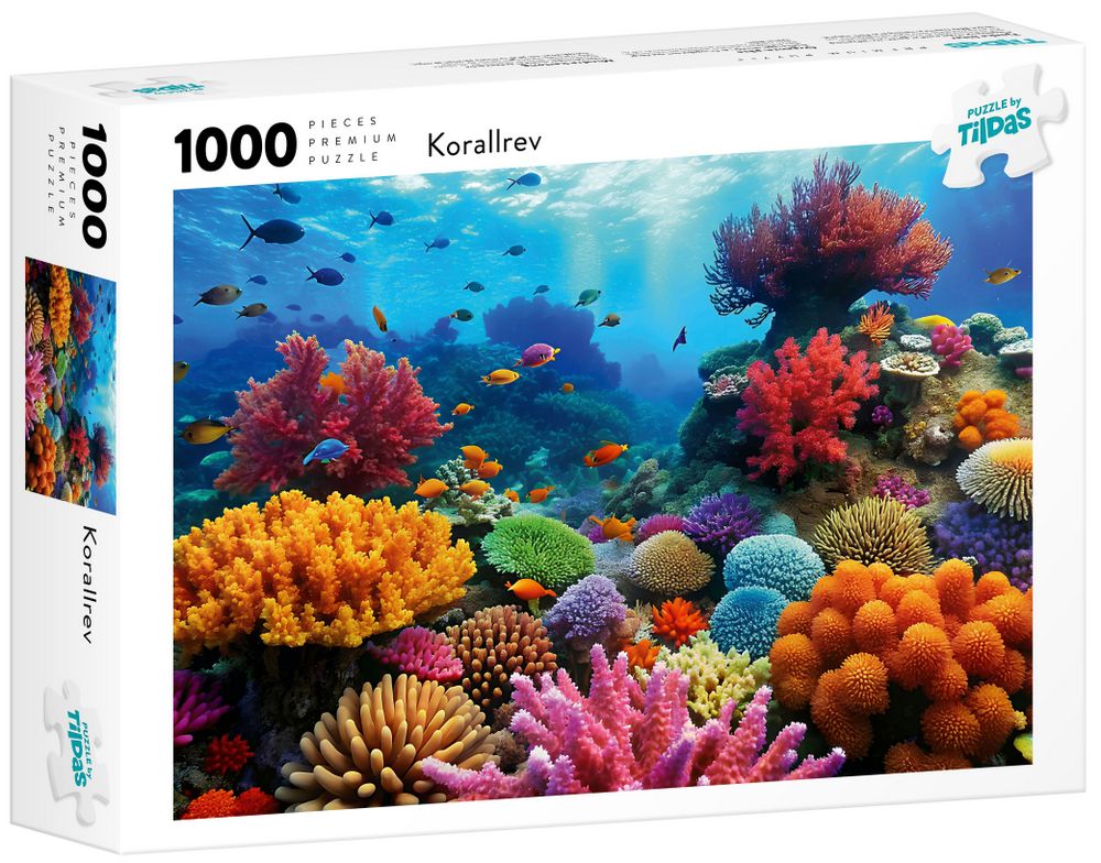 Koralrevet, 1000 brikker