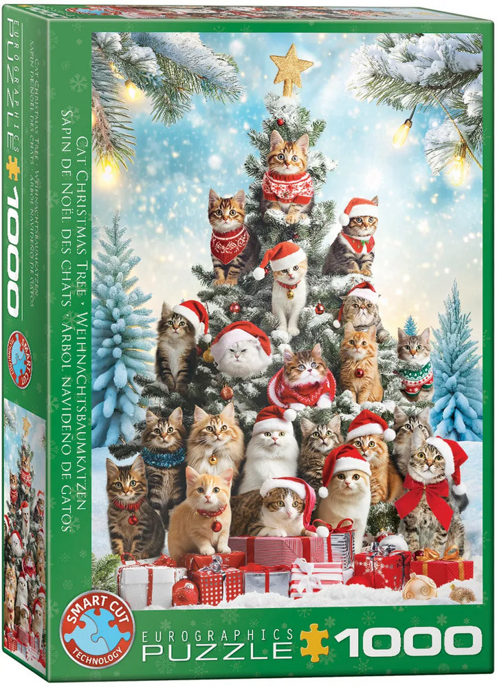 Corti: Kattenes juletræ, 1000 brikker