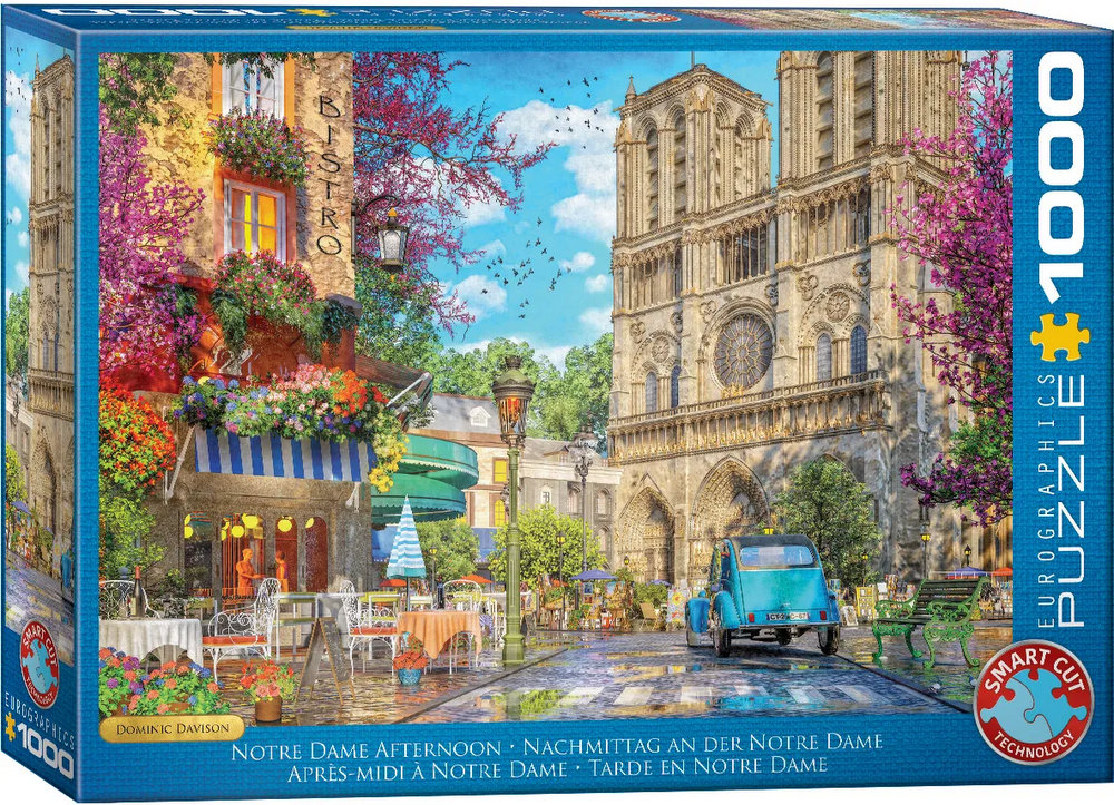 Davison: Pariserstemning ved Notre Dame, 1000 brikker