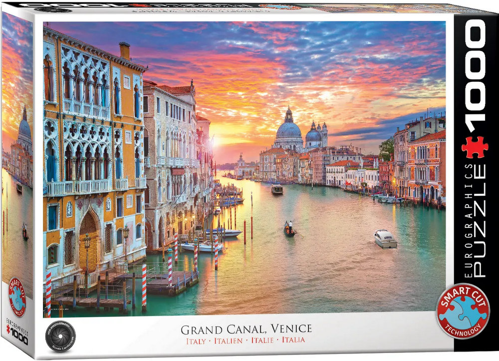 Venedig: Canal Grande, 1000 brikker