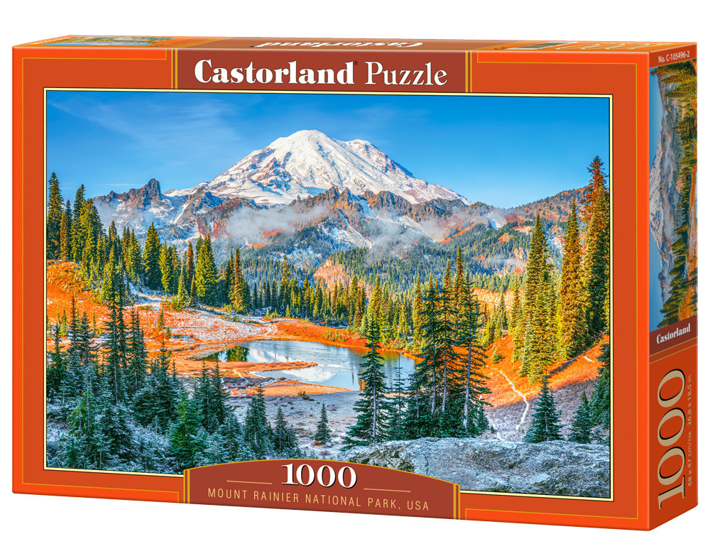 USA: Mount Rainier National Park, 1000 brikker