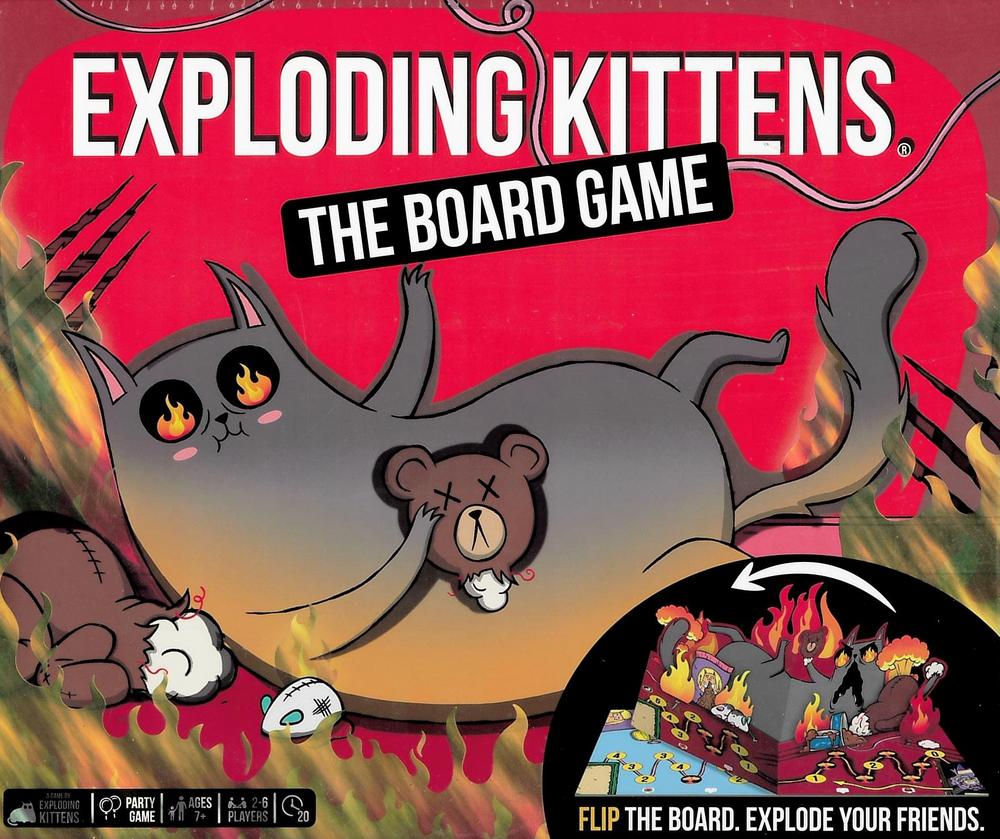 Exploding Kittens: The Board Game - Engelsk