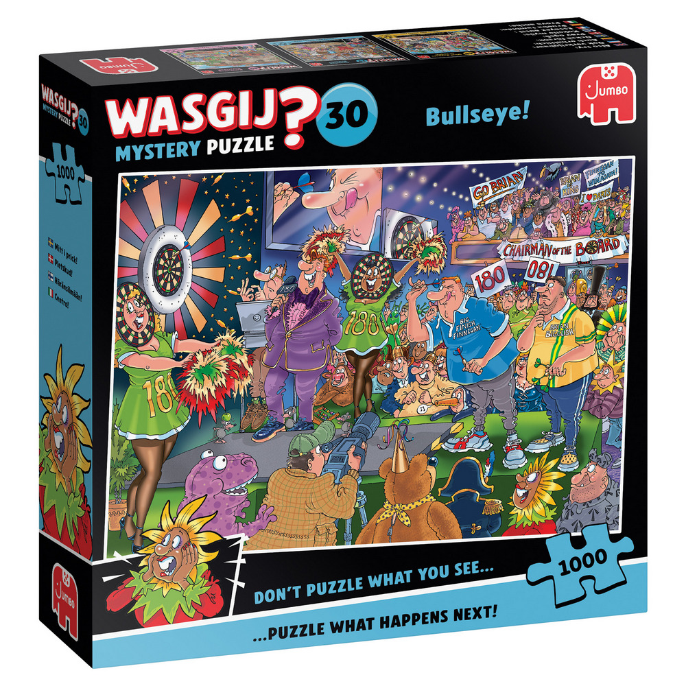Wasgij Puslespil - Mystery 30: Bullseye!, 1000 brikker