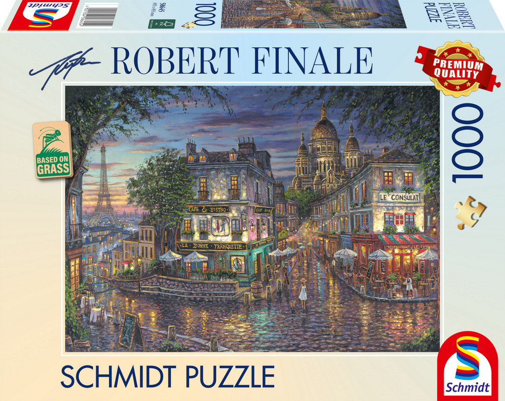 Finale: Lys over Montmartre, 1000 brikker