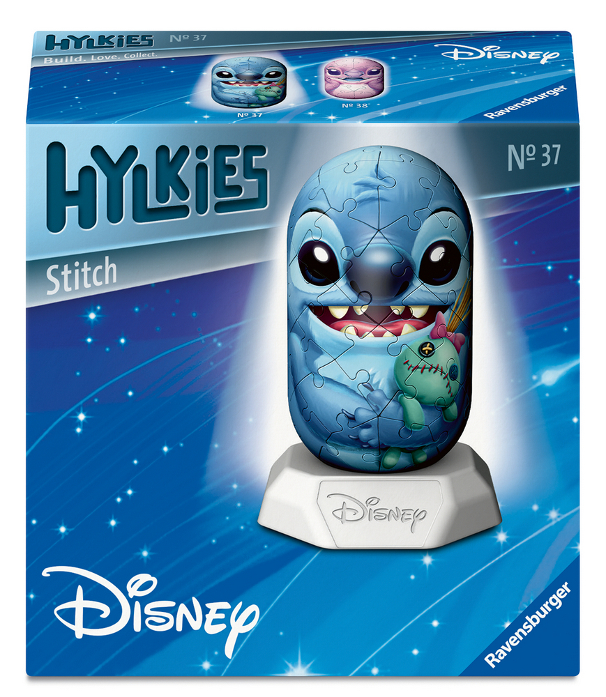 Ravensburger Puslespil - 3D: Hylkies Disney - Stitch, 54 brikker