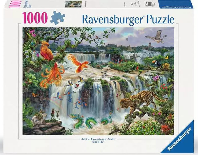 Ravensburger Puslespil - Brasilien: Iguazu-vandfaldene, 1000 brikker