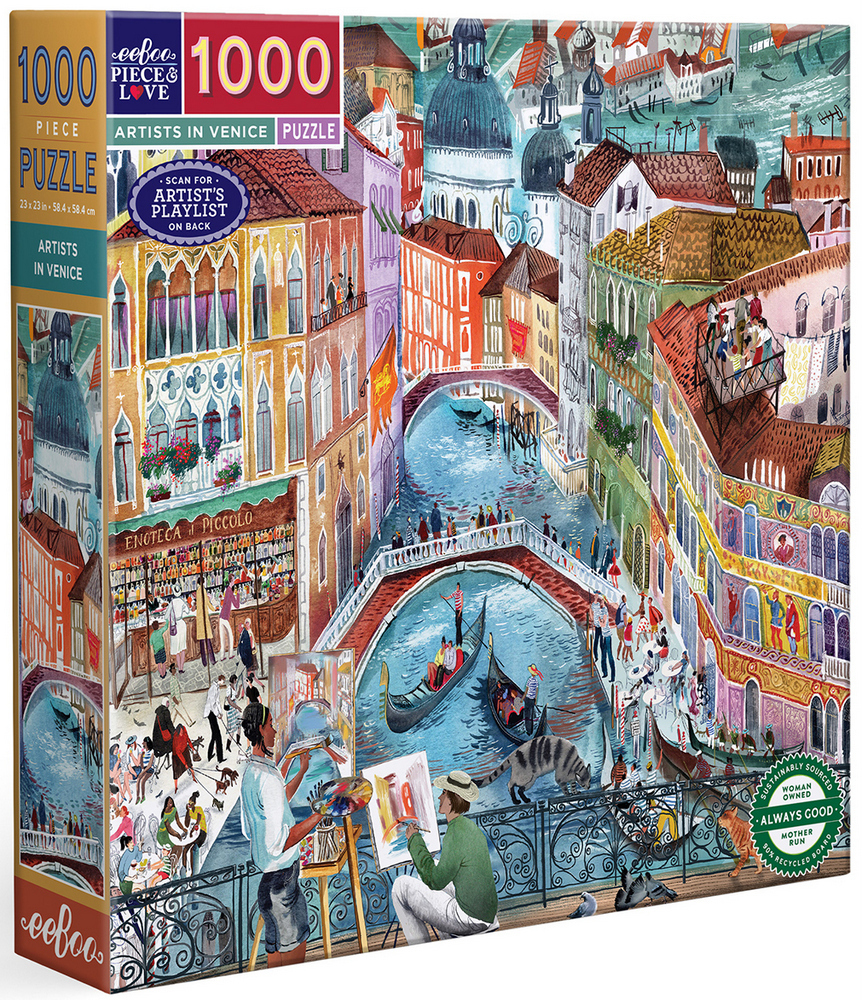 Kunstnernes Venedig, 1000 brikker