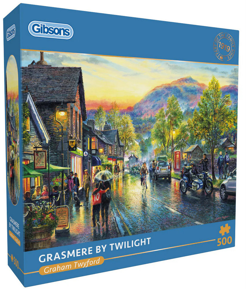 Twyford: Aftenstemning i Grasmere, 500 brikker