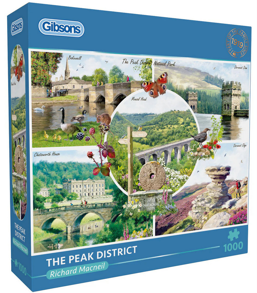 Macneil: The Peak District, 1000 brikker