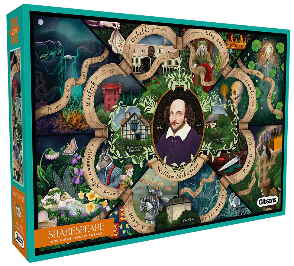 Shakespeare, 1000 brikker