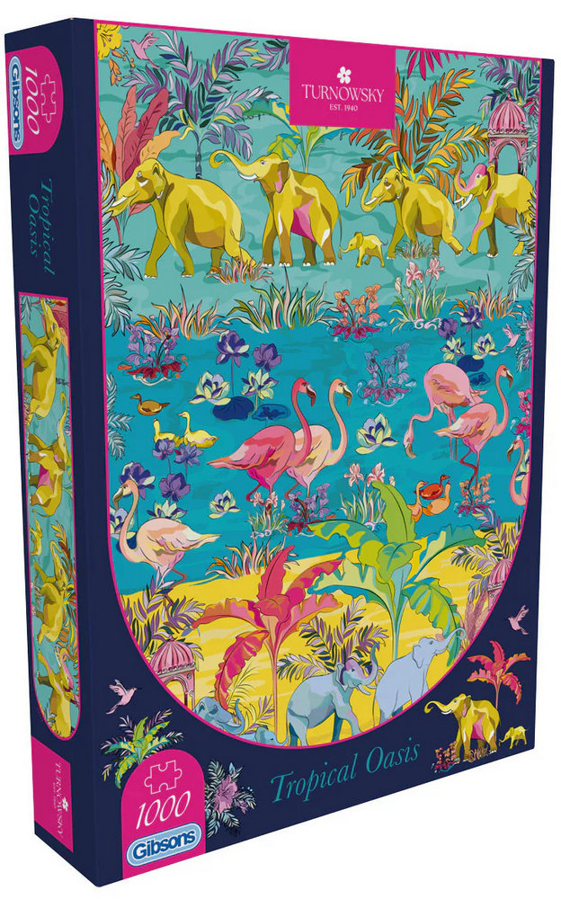 House of Turnowsky: Flamingoernes oase, 1000 brikker