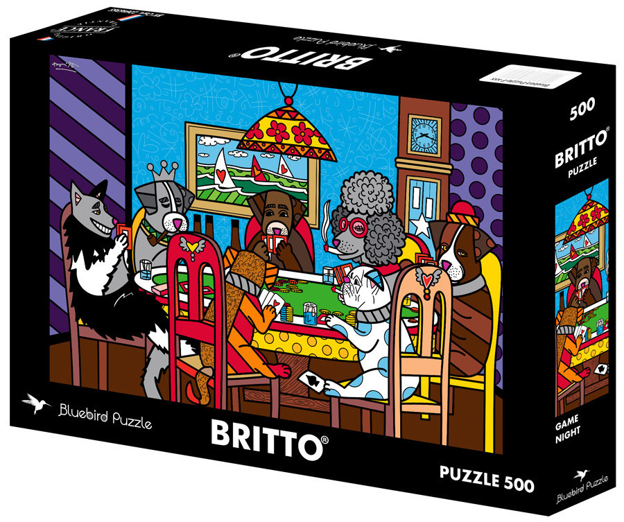 Britto: Hundene ved pokerbordet, 500 brikker