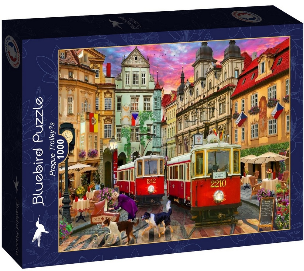 Maclean: Sporvogne i Prag, 1000 brikker