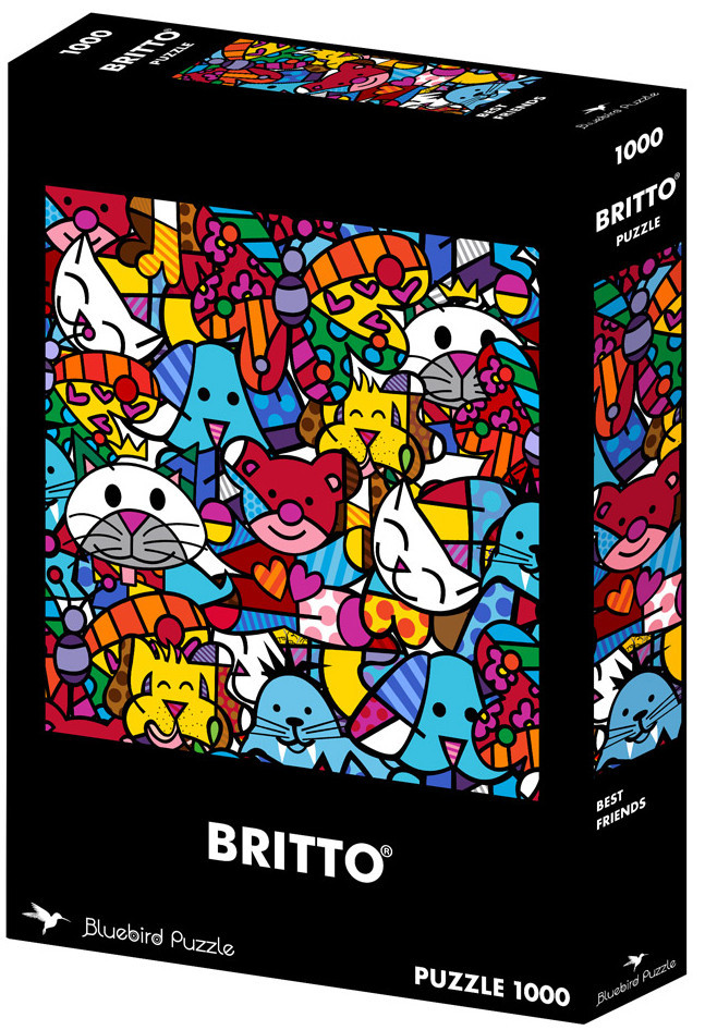 Britto: Venskab i farver, 1000 brikker