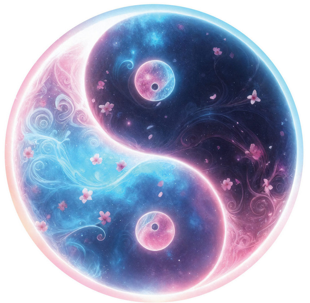 Yin og Yang - Rundt puslespil, 570 brikker