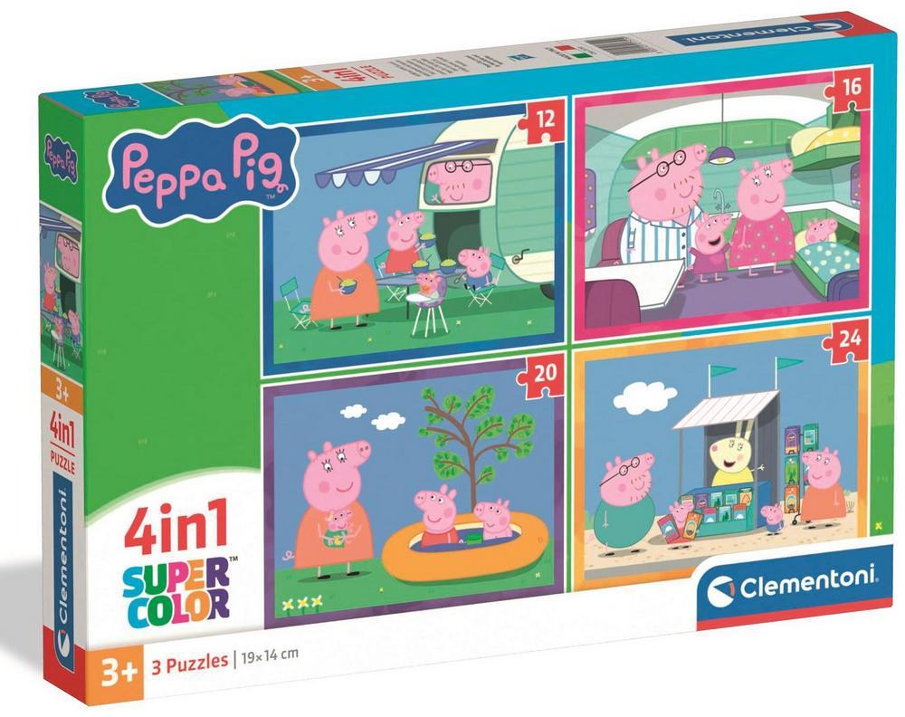 Gurli Gris: Sommersjov, 4 i 1, 12 brikker