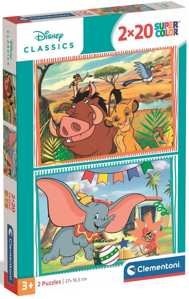 Disney: Klassikere, 2x20 brikker