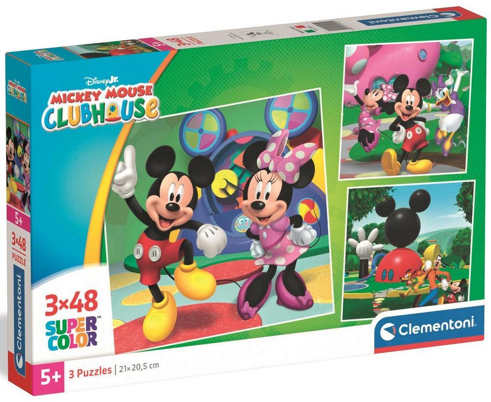 Disney: Mickey Mouse Klubhus, 3x48 brikker