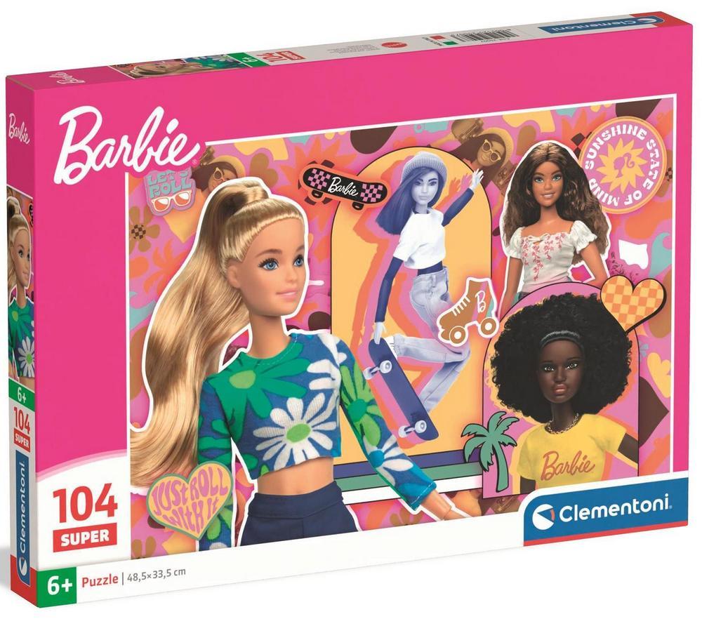 Barbie: Venner på hjul, 104 brikker
