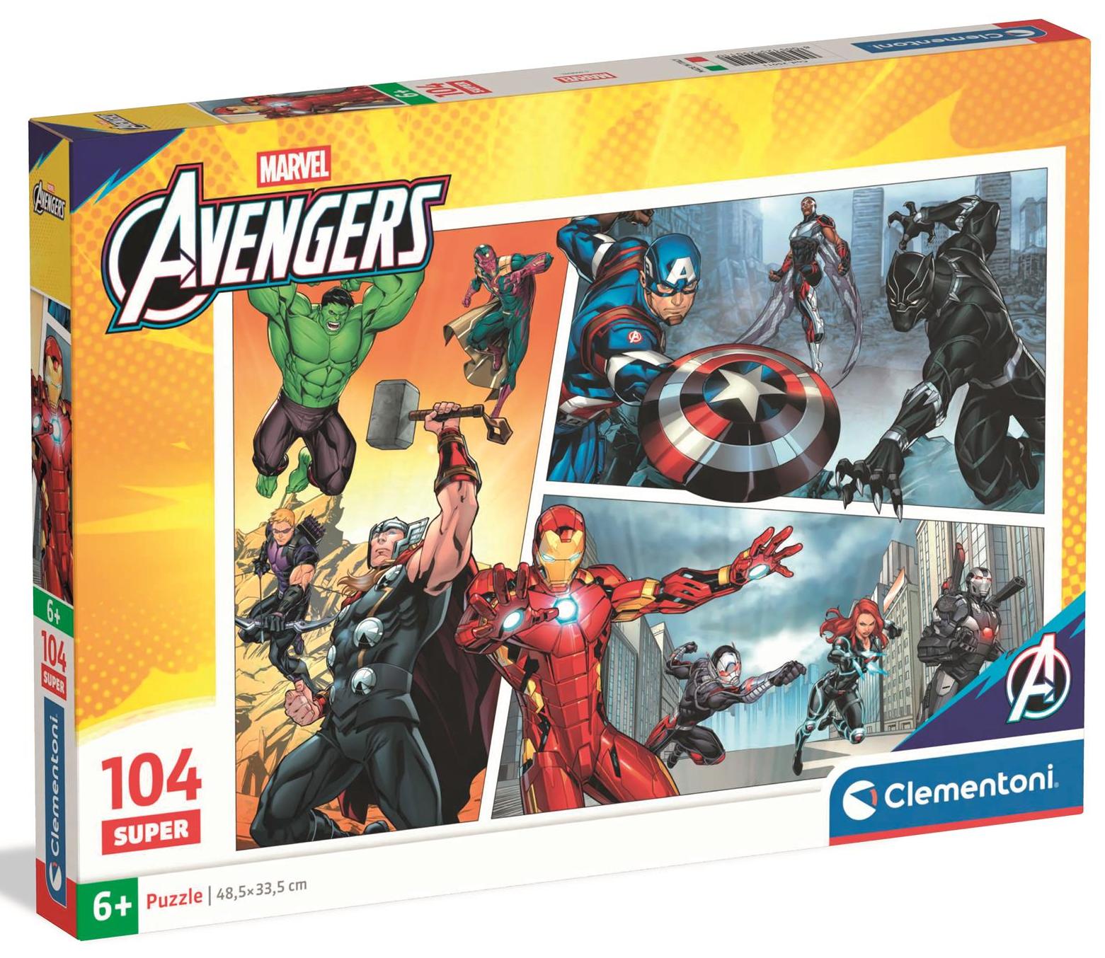 Marvel: Avengers, 104 brikker