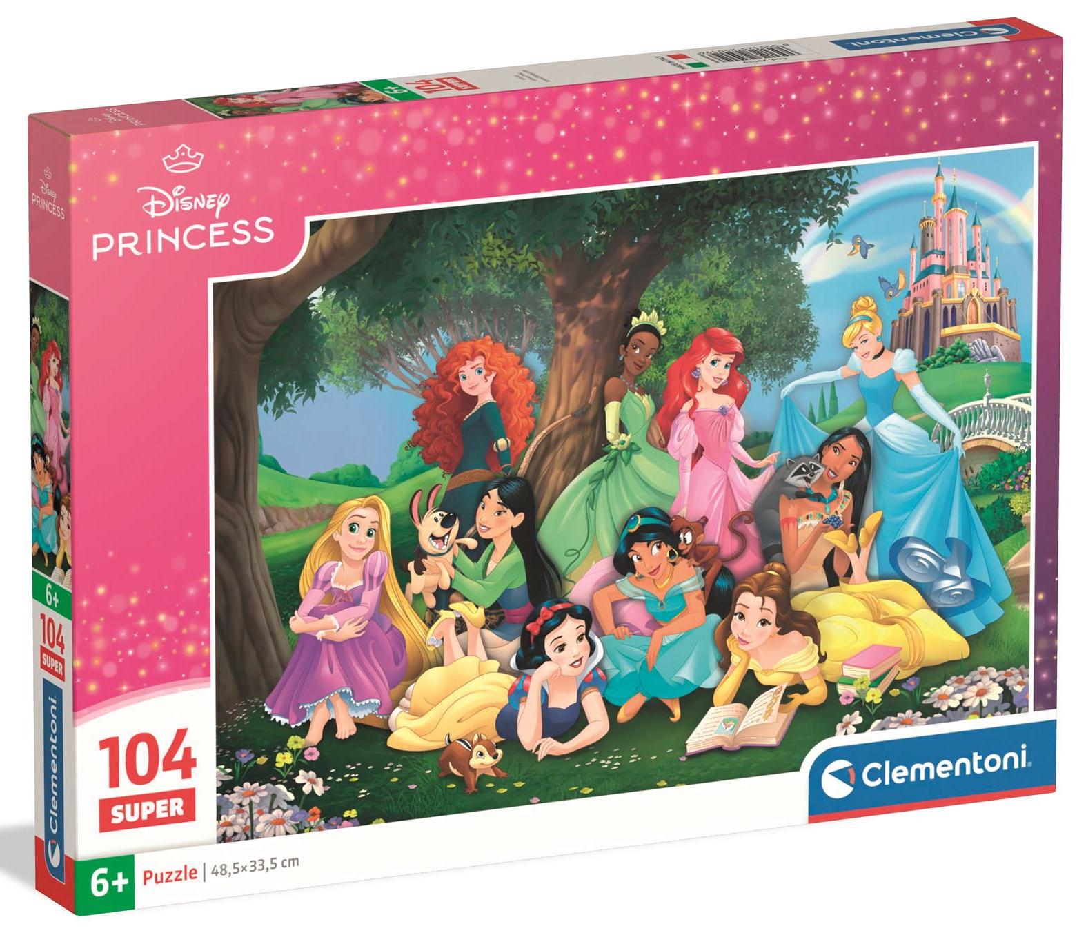 Disney prinsesser: I slotshaven, 104 brikker