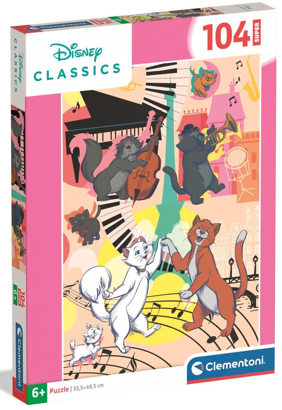 Disney: Aristocats, 104 brikker