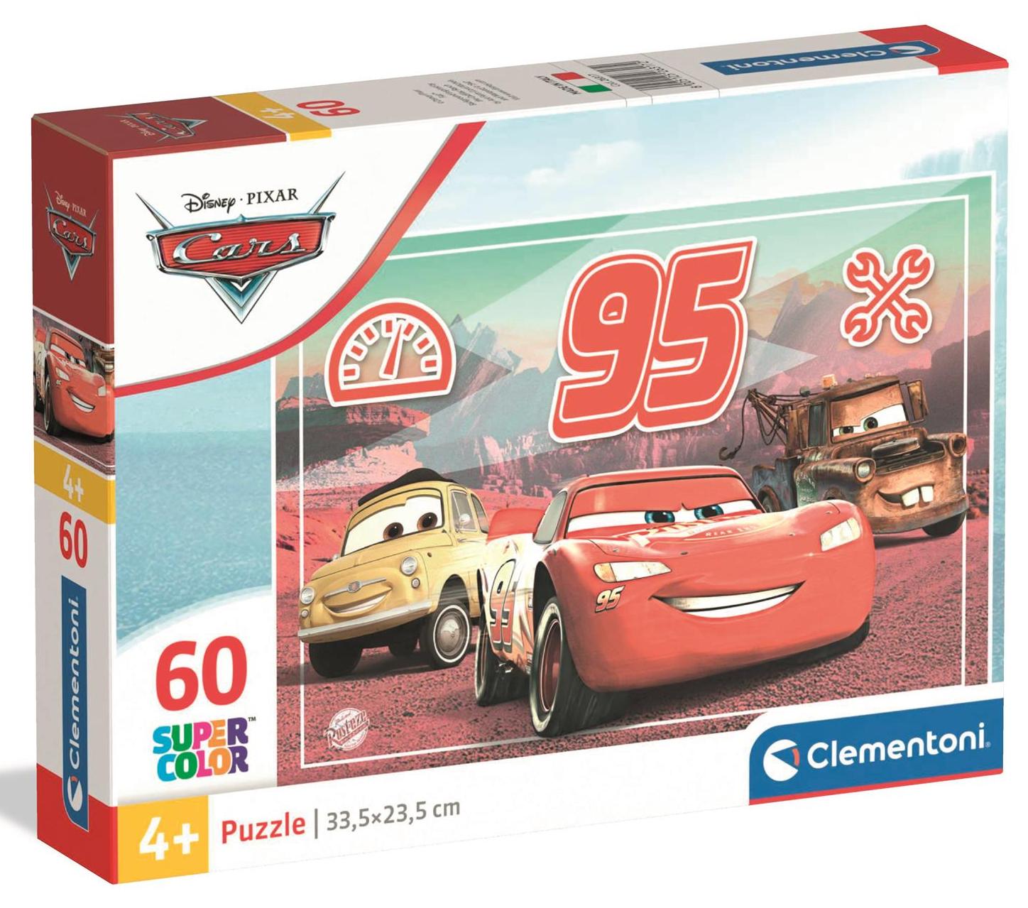 Disney: Biler, 60 brikker