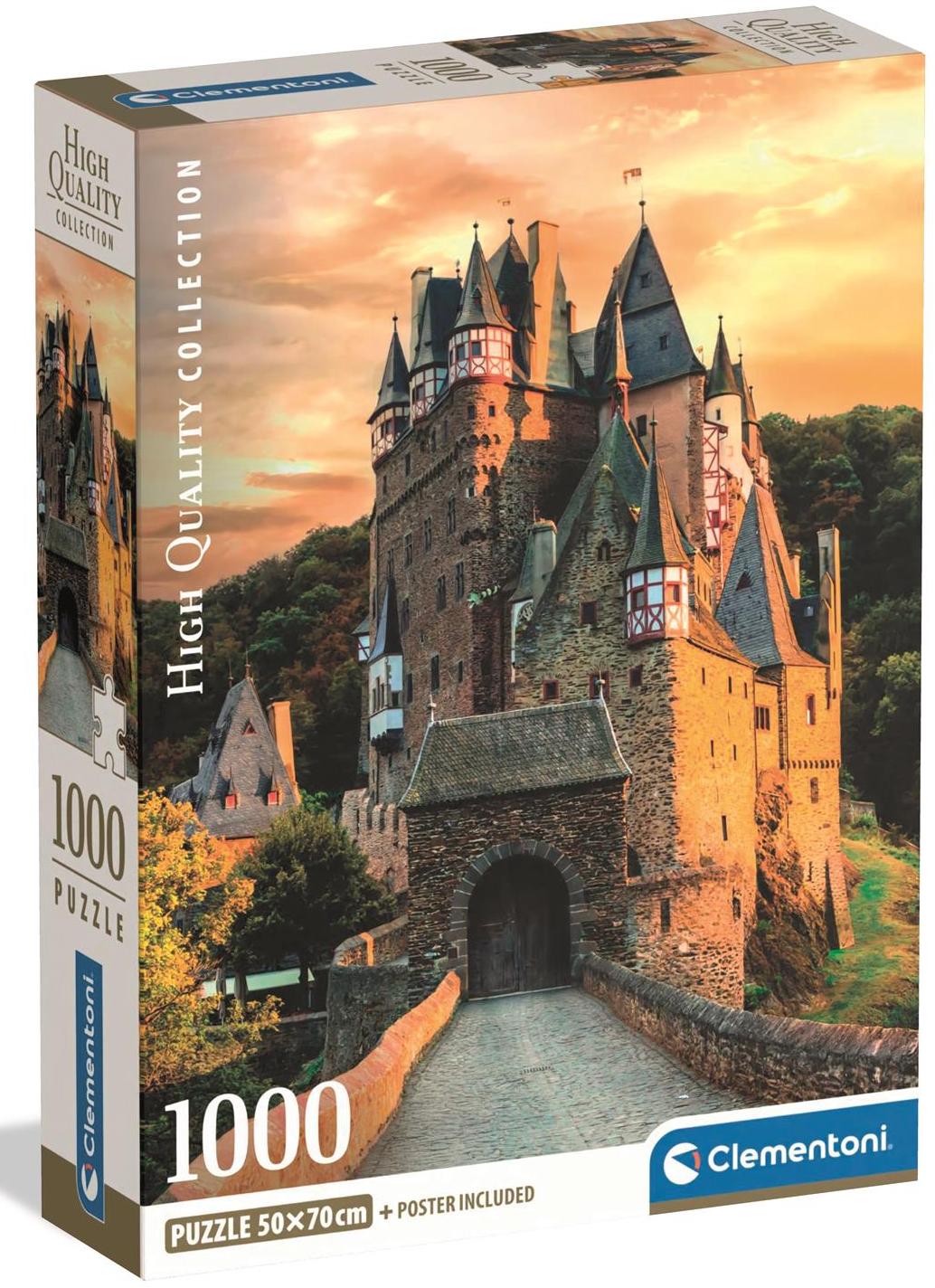 Tyskland: Slottet Eltz, 1000 brikker