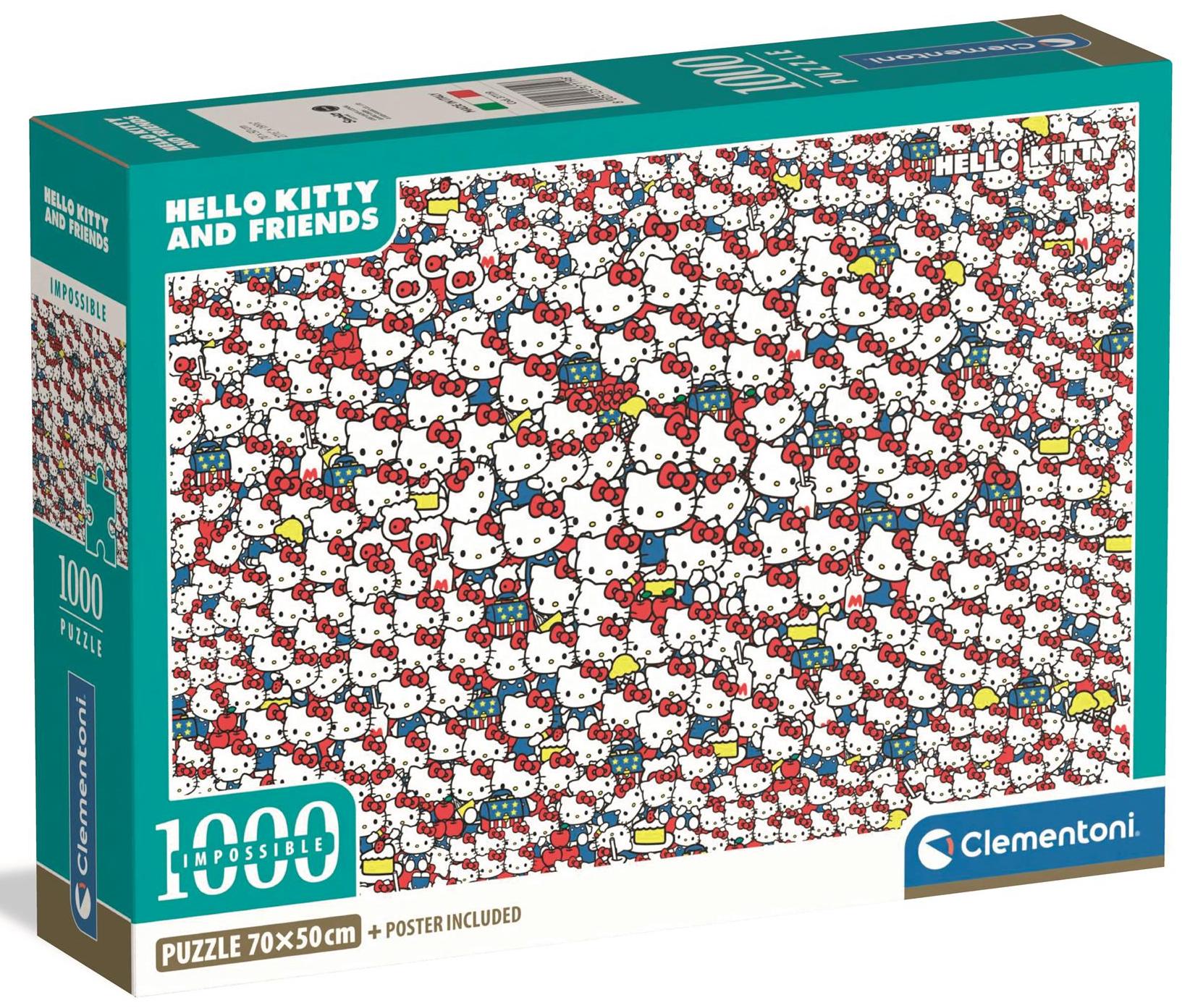 Helly Kitty overalt, 1000 brikker