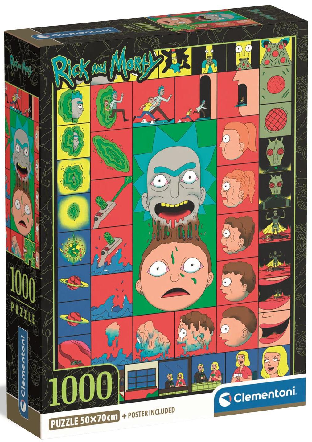 Rick and Morty: Universets tosserier, 1000 brikker