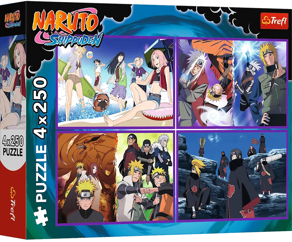 Naruto Shippuden, 4x250 brikker
