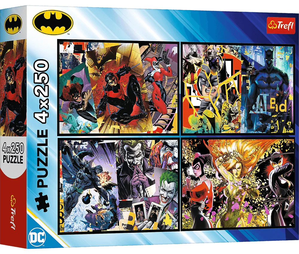 DC: Batman, 4x250 brikker