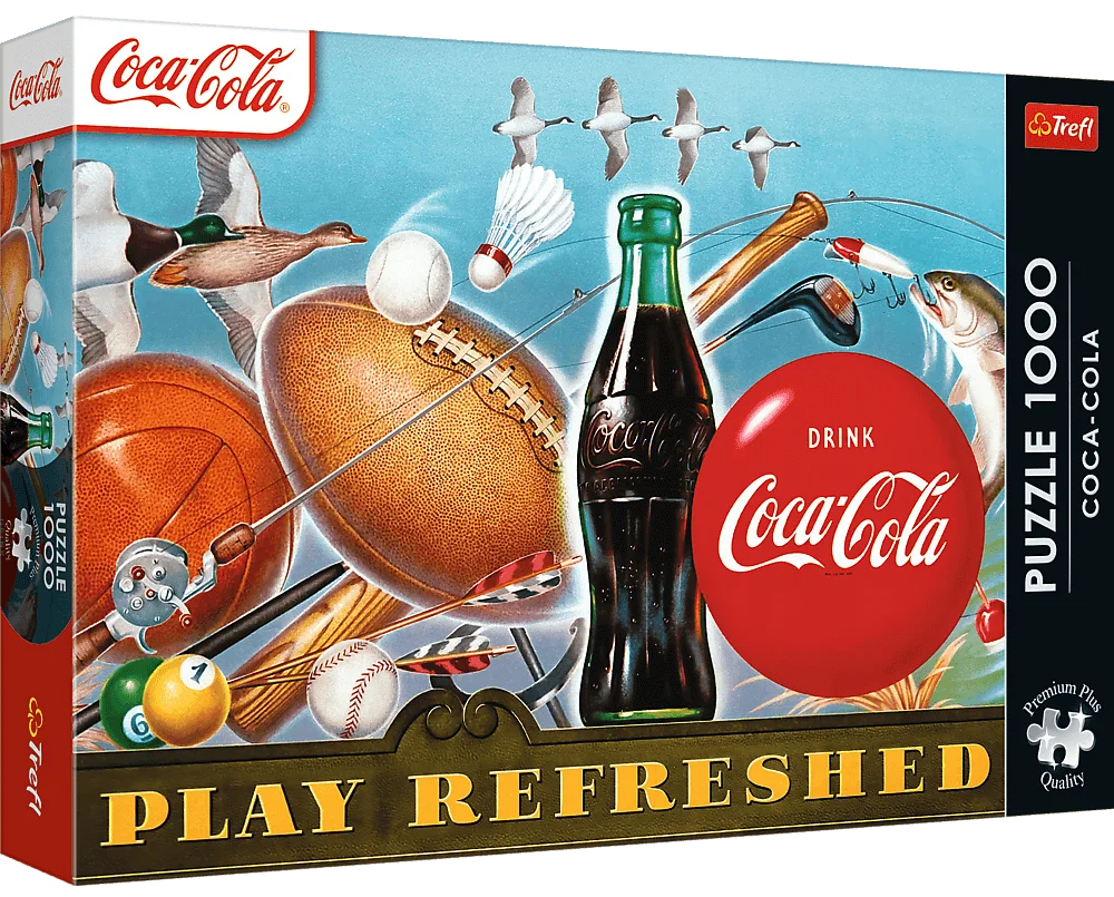 Coca-Cola: Sport og sodavand, 1000 brikker