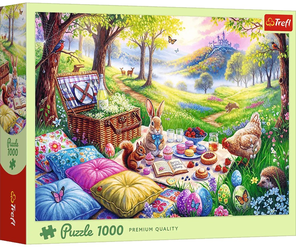 Picnic ved påsketide, 1000 brikker