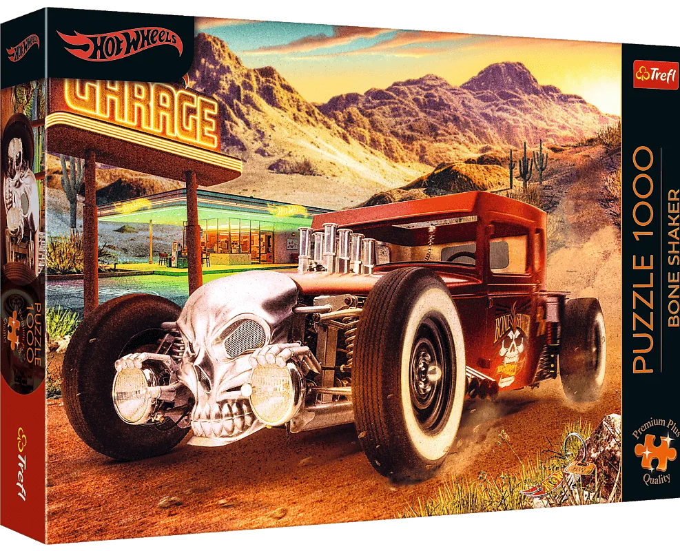Hot Wheels: Vild fart i ørkenen, 1000 brikker