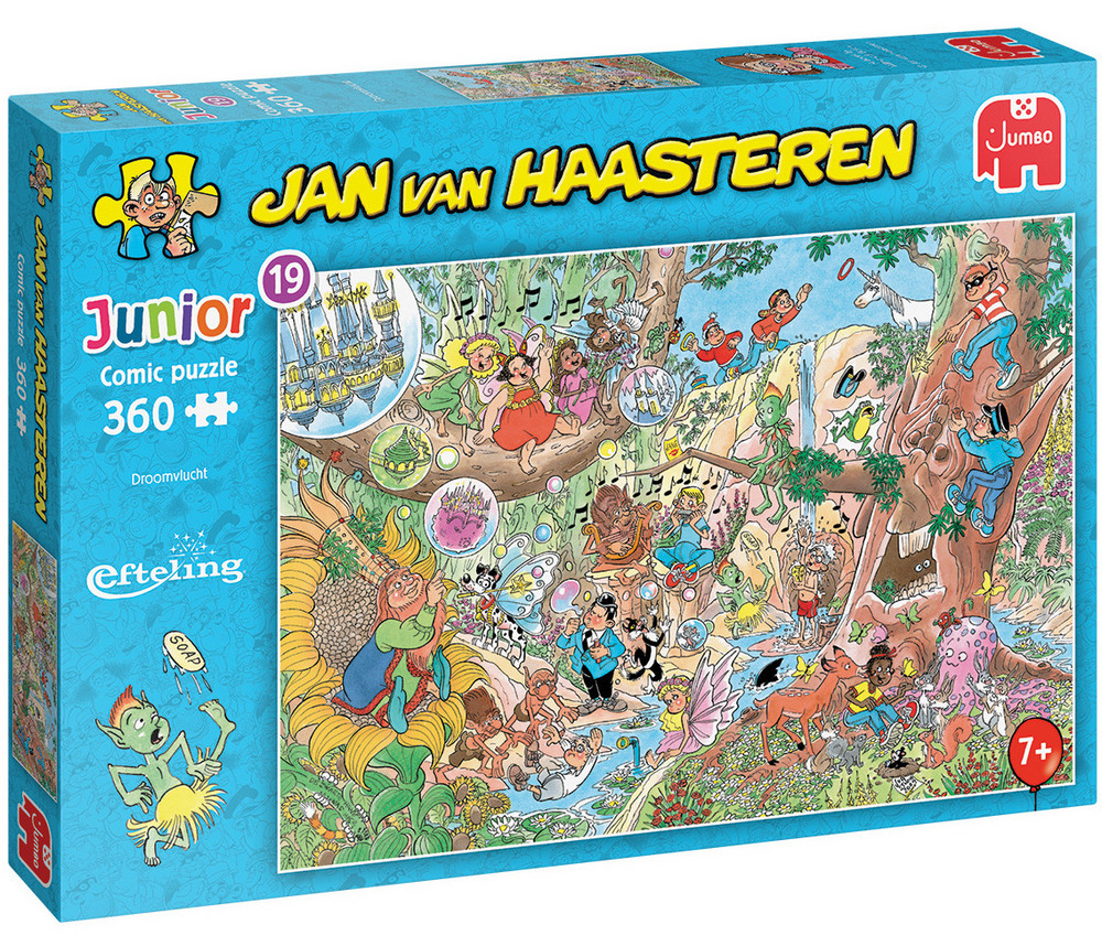 Jan Van Haasteren Puslespil - Sjov i trækronerne, 360 brikker