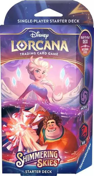 Disney Lorcana: Shimmering Skies (Set 5) - Amathyst & Ruby - Starter Deck