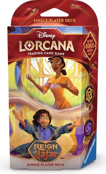 Disney Lorcana: Reign of Jafar (Set 8) - Amber & Amethyst - Starter Deck