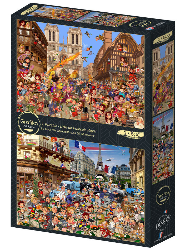 Ruyer: Paris, 2x500 brikker
