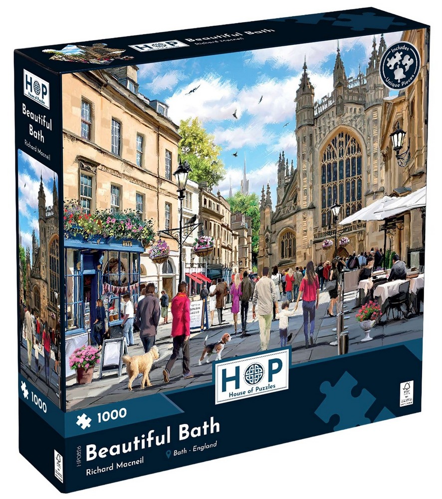 Macneil: Sommer i Bath, 1000 brikker