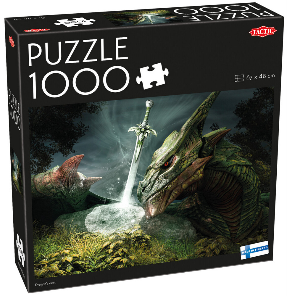 Dragens skat, 1000 brikker