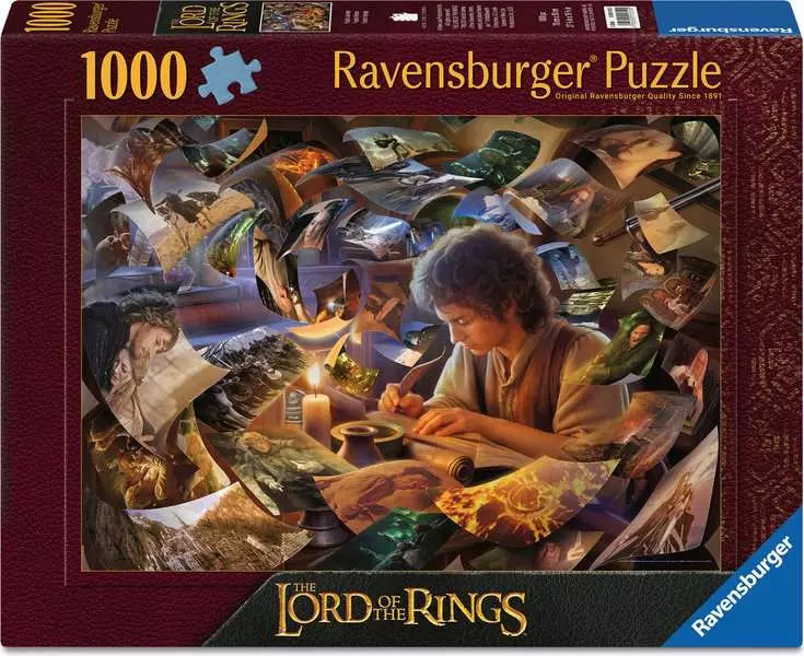 Ravensburger Puslespil - Ringenes Herre: Frodos rejse, 1000 brikker