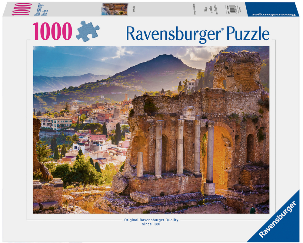 Italien: Sicilien - Teatret i Tiormina, 1000 brikker