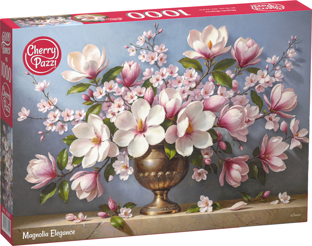 Magnolia i flor, 1000 brikker