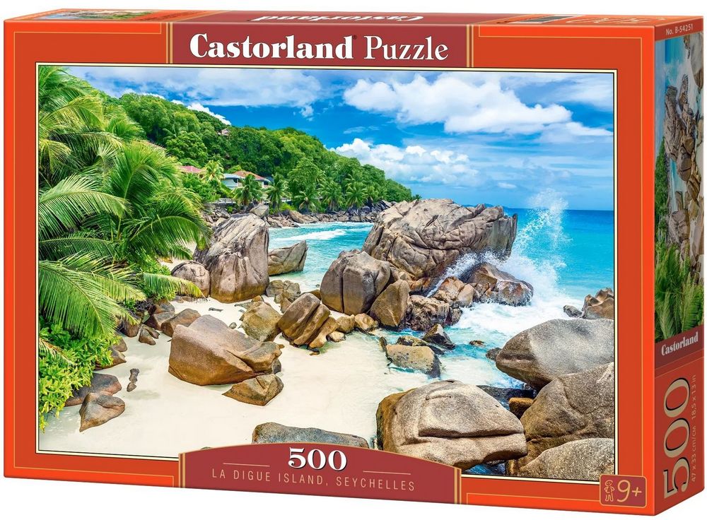 Seychellerne: La Digue Island, 500 brikker