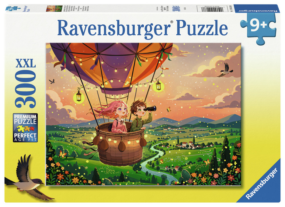 Ravensburger Puslespil - Eventyrlig luftballon, 300 brikker